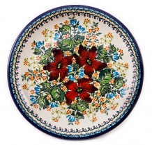 exclusive artistic pattern EX317 ceramic boleslawiec