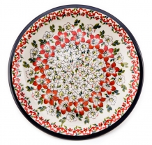 exclusive artistic pattern EX336 ceramic boleslawiec