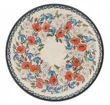 exclusive artistic pattern EX341 ceramic boleslawiec