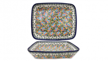 baking and serving vessel GU1352 ceramic boleslawiec