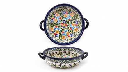 baking and serving vessel GU1454A ceramic boleslawiec