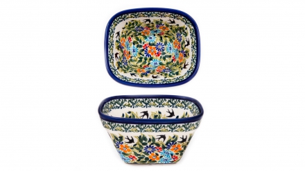 baking and serving vessel GU1898 ceramic boleslawiec