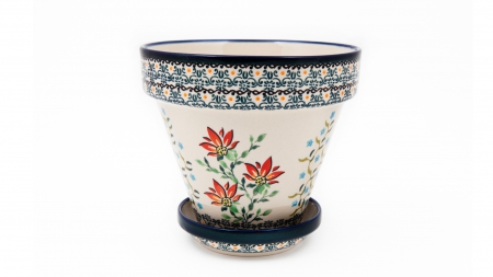doniczka GD890 893 ceramic boleslawiec