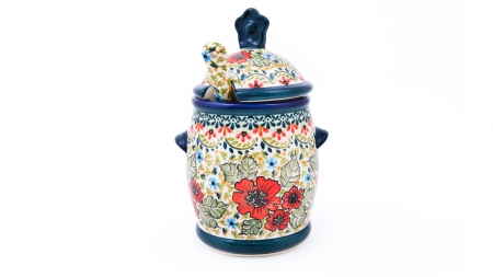 pojemnik na miod GU1848 1849 ceramic boleslawiec