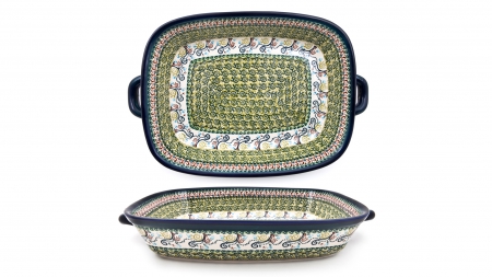 polmisek do podawania potraw GU1346 ceramic boleslawiec