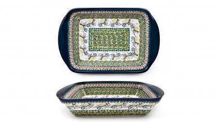 polmisek do podawania potraw GU1445 ceramic boleslawiec