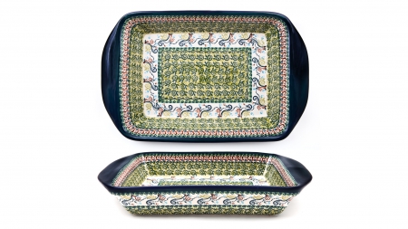 polmisek do podawania potraw GU1446 ceramic boleslawiec
